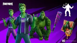 (Fortnite) New Item Shop *NEW* Beast Boy Skin/Bundle DC Is Here! (Chapter 2 Season 6)