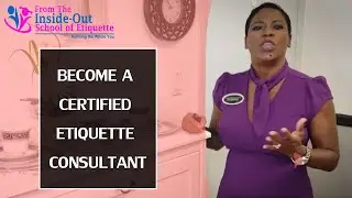 How can you become a certified Etiquette consultant?