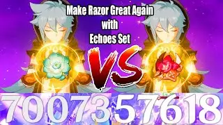 Make Razor Great Again with Echoes Set? - Razor Echoes vs Gladiator DMG Comparison