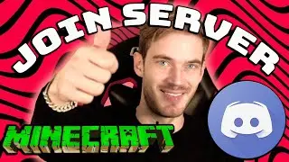 How to Join Pewdiepie's Minecraft & Discord Server
