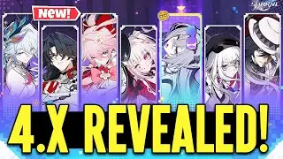 HONKAI: STAR RAIL REVEALED NEW 4.X CHARACTERS & SP CHARACTERS!!
