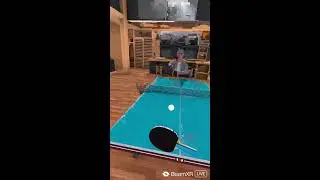 play vr table tennis with me #chat