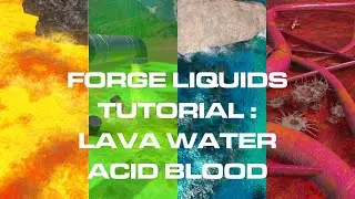 How to make Lava, Water, Acid, Blood in Forge - Halo Infinite