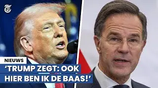 'Mark Rutte heeft flinke kluif aan Donald Trump'