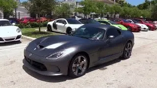 SRT Viper GTS 2014 Anodized Carbon Special Edition Flat Gray  Only Fifty Will be Built