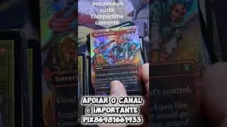 Cartas Foil aleat&oacute;rias! #collection #mtg ##cardgame #mtgone