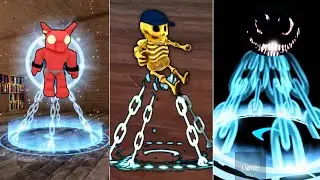 Crucifix On Jeff Shop El Goblino Vs Skeleton Bob Vs Dupe Entity In Doors But Slightly Bad