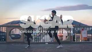 [C/V] Maroon 5 - Sugar | Dance Cover by EUNSEO PARK & SUNGLIM KI @FUKUOKA
