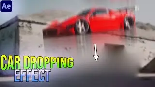 How to Make a Car Dropping Effect in After Effects