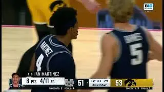 Great ball movement from USU to Ian Mart&iacute;nez Dunk.