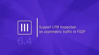 Поддержка проверки UTM асимметричного трафика в FGSP