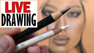 BMDPortraits LIVE Drawing' Colored Pencil
