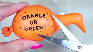 BALLOON POPPING - GUESS THE COLOR INSIDE Challenge