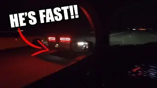 COCKY Scatpack Owner Thought He Could GAP My HELLCAT...LOL