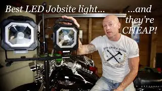 Best LED Jobsite lights for your money's worth!! And they're CHEAP!!