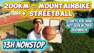 200km Mountainbike for Streetball Courts you have not seen before in my over 800 Videos
