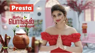 Presta & Sreeleela | Pongal Wishes | Poomer Clothing Company