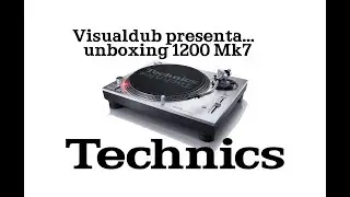 Unboxing Technics SL1200Mk7 - Italian