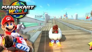 Great ? Block Ruins/SNES Koopa Troopa Beach Intermission - Mario Kart World