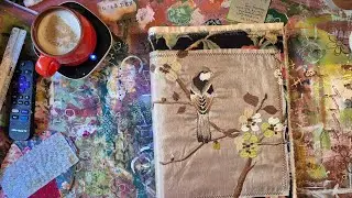 Let's create my bird journal cover using a file folder