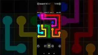 Problem Solve Of Flow Free Daily'S #games #mergepuzzle #gaming  #livegame #gameplay  #puzzle