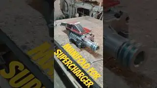 Custom Manifold for supercharger