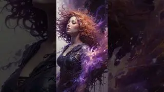 AI Art Showcase: #Stunning Images Generated by AI #aiart #goddess #fourelements #air