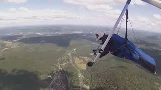 Hang Gliding at Indian Cliffs,  8/1/25
