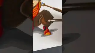 Drawing the elements of Avatar Aang!!!💧🪨🔥💨 #art #shortsfeed #shorts