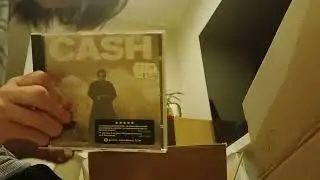 an old box of cd's
