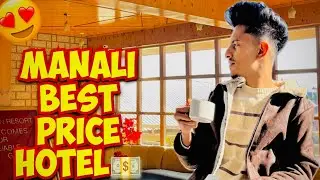 Cheap Hotels In Manali😱|itne Saste Hotels|Manali Weather😍❄️