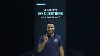 Can You Solve JEE Questions Faster? 🚀 | JEE Speed Hacks & Tricks #shorts