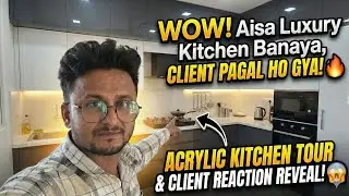 Site Visit || Luxury Modular Kitchen Setup, Part-1 #furniturewalavlog 