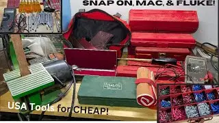 Удивительные находки инструментов на гаражной распродаже | Snap On, Fluke, Craftsman и другие инс...