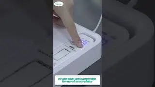 New upgraded UV screen protector films laminate machine vacuum UV curing machine #uvmachine #x9h