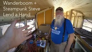 Wanderboom and Steampunk Steve Stopped By!! (VanBuild Party 2018)