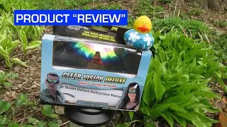 Clear Vision Deluxe Sunglasses PRODUCT REVIEW PARODY