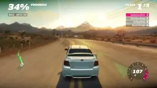 Forza Horizon First Pink Slip Race