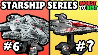 Ranking Every LEGO Star Wars Starship Collection Set