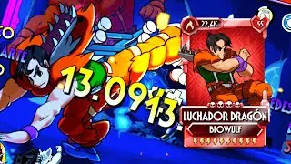 🐅Beowulf Luchador Dragon 🐅Beowulf Dragon Brawler    Skullgirls Mobile