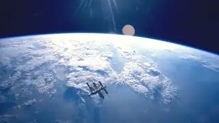 UFO sighting during ISS live feed!  7/24/2016