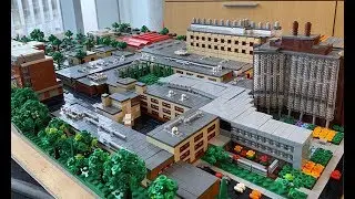 Student creates LEGO replica of Cornell Vet