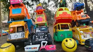 Toy Truck Rescue Mission | Kids Learning Video