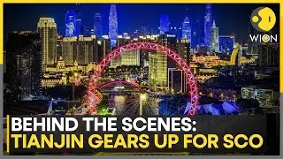 China's Port City Tianjin Illuminates, Revamps & Readies For SCO Summit | WION
