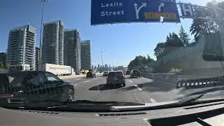Toronto Driving Tour (William R. Allen Road to leslie St)