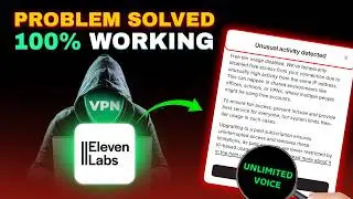 🚨 ElevenLabs &ldquo;Unusual Activity Detected&rdquo; Problem Solved! (100% Working Method) ✅️