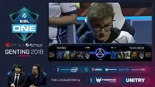 [TH-Official] ESL One Genting 2018 | Final | Newbee ⚔️ Team Liquid | Game 4