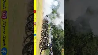 Mysore Dasara 2024 Canon Firing Practice