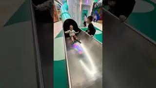 The Tallest Slide - Would You Slide Down This 65ft Giant Slide? 😱 #shorts #slide #wouldyou