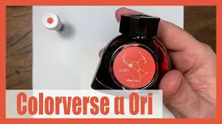 Colorverse Project 012 α Ori writing sample
